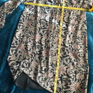 Loft Petite Large, long sleeve, lined dress